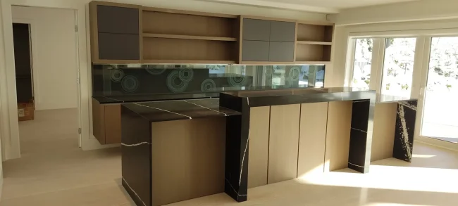 Full Modern Kitchen Reno West Vancouver
