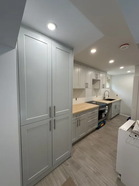 Grey Cabinet West Vancouver