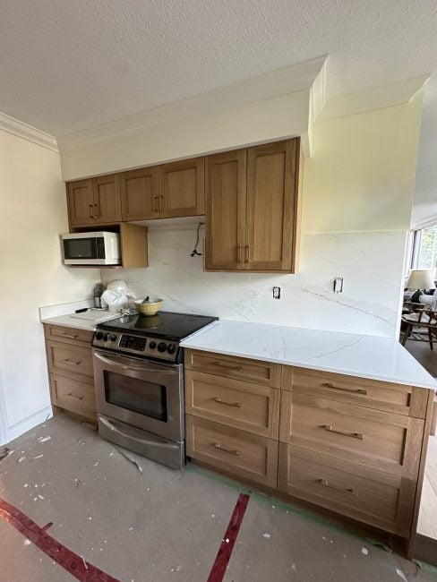 Oak Kitchen Cabinet Vancouver