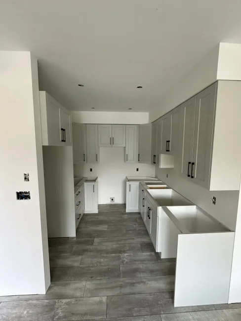 White Shaker Kitchen Cabinet Whistler